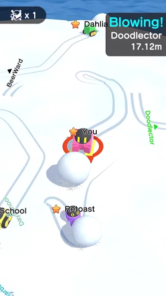 Snowball.io — последняя версия с модом (Безлимитные снежки и быстрый рост) — скриншот 3 Snowball.io — последняя версия с модом (Безлимитные снежки и быстрый рост) — скриншот 3