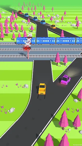 Скачать Traffic Run!: Driving Game — Безлимитные деньги и все машины — скриншот 1