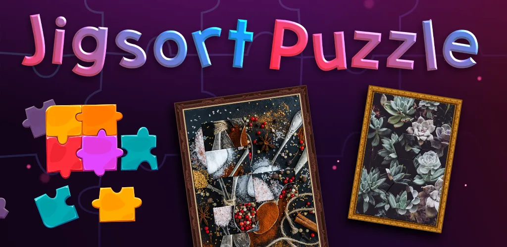 Jigsaw Puzzle - Jigsort Master — Безлимитные подсказки и открыты все уровни, скачать мод APK — скриншот 1 Jigsaw Puzzle - Jigsort Master — Безлимитные подсказки и открыты все уровни, скачать мод APK — скриншот 1