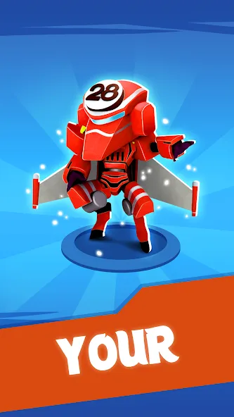 Скачать Merge Plane Robots Idle Empire на Андроид с модом — Безлимитные деньги и энергия — скриншот 2