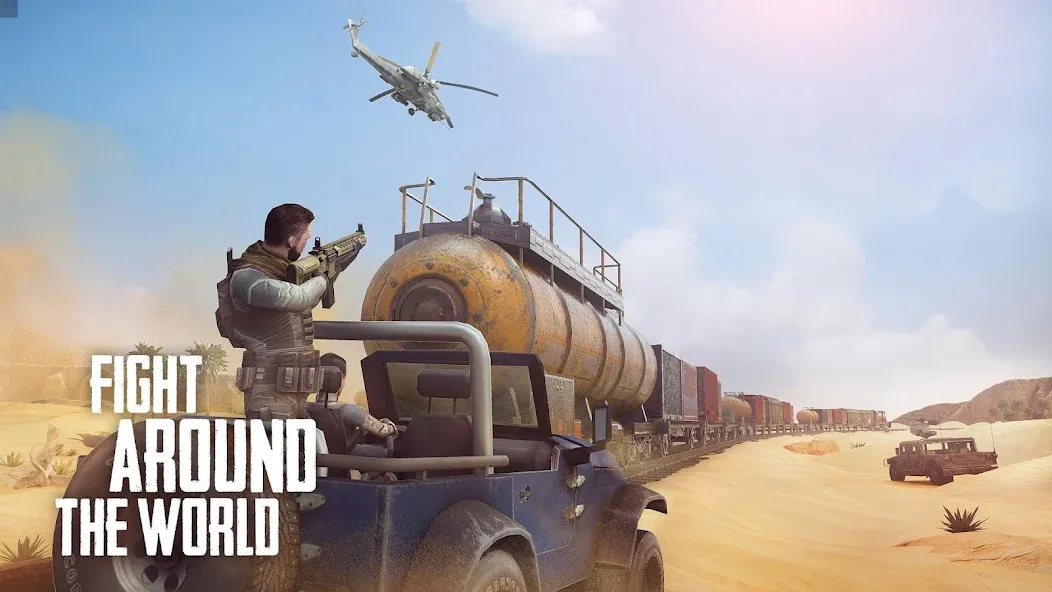 Скачать Cover Fire: Offline Shooting бесплатно — Безлимитные деньги и патроны — скриншот 2 Скачать Cover Fire: Offline Shooting бесплатно — Безлимитные деньги и патроны — скриншот 2