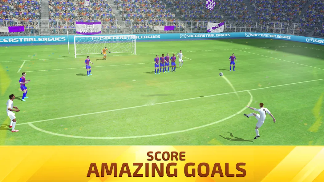 Soccer Star 24 Top Leagues бесплатно на Андроид — мод: Безлимитные деньги и все лиги открыты — скриншот 1 Soccer Star 24 Top Leagues бесплатно на Андроид — мод: Безлимитные деньги и все лиги открыты — скриншот 1
