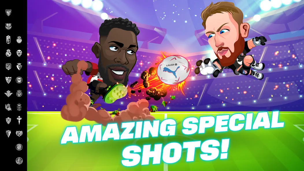 LALIGA Head Football 23 SOCCER MOD APK: Безлимитные монеты и все команды открыты — скриншот 2