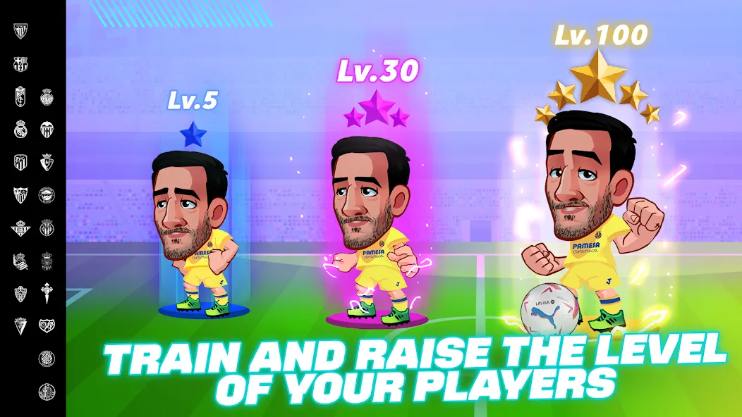 LALIGA Head Football 23 SOCCER MOD APK: Безлимитные монеты и все команды открыты — скриншот 3