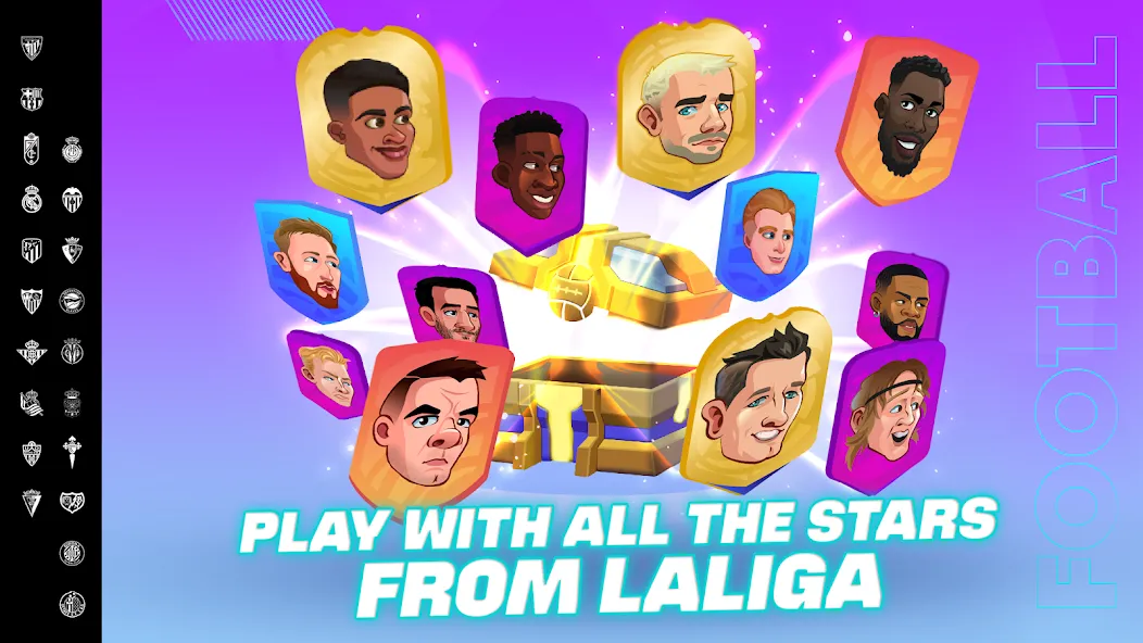 LALIGA Head Football 23 SOCCER MOD APK: Безлимитные монеты и все команды открыты — скриншот 4