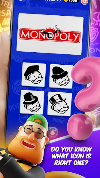 Скачать Logomania - Logo Quiz Original Mod APK — Открыты все логотипы и уровни — скриншот 2 Скачать Logomania - Logo Quiz Original Mod APK — Открыты все логотипы и уровни — скриншот 2