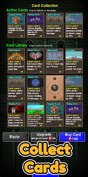 Скачать мод Lone Tower Roguelike Defense — Неограниченные ресурсы и усиленная башня — скриншот 3 Скачать мод Lone Tower Roguelike Defense — Неограниченные ресурсы и усиленная башня — скриншот 3