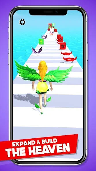 Скачать мод Heaven Life Rush! Paradise Run — Безлимитные монеты и все уровни — скриншот 2