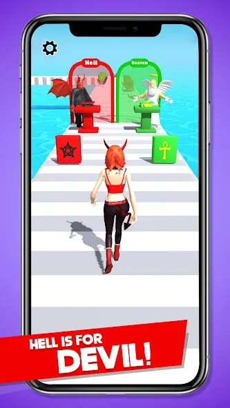 Скачать мод Heaven Life Rush! Paradise Run — Безлимитные монеты и все уровни — скриншот 3