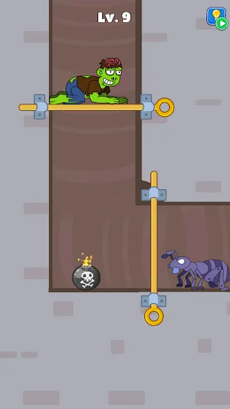 Мод Prison Escape: Pin Puzzle — Безлимитные деньги и подсказки, скачать APK — скриншот 4