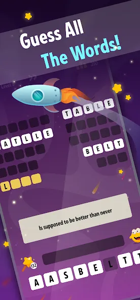 Word Riddles: Guess & Learn — взломанная версия, Разблокированы все загадки и подсказки — скриншот 1 Word Riddles: Guess & Learn — взломанная версия, Разблокированы все загадки и подсказки — скриншот 1