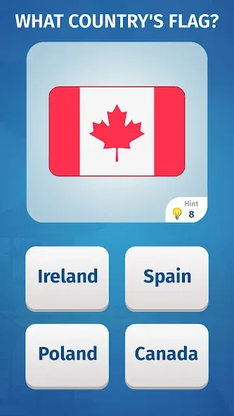 World Quiz: Geography games на телефон — скачать мод: Открыты все страны и уровни — скриншот 1 World Quiz: Geography games на телефон — скачать мод: Открыты все страны и уровни — скриншот 1