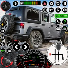 Offroad Jeep Driving & Parking взломанный APK — Безлимитные деньги и топливный запас