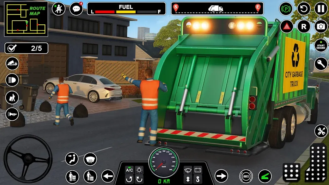 Скачать Truck Driving Games Truck Game последней версии — Много денег и все грузовики открыты — скриншот 2