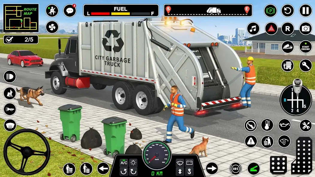Скачать Truck Driving Games Truck Game последней версии — Много денег и все грузовики открыты — скриншот 3