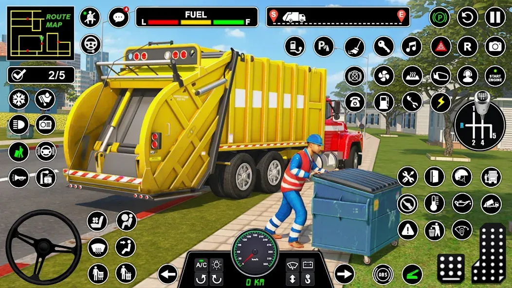 Скачать Truck Driving Games Truck Game последней версии — Много денег и все грузовики открыты — скриншот 4