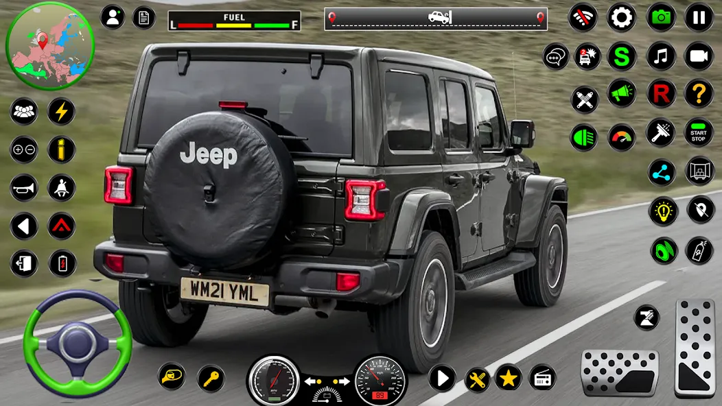 Скачать Jeep Driving Simulator offRoad мод — Безлимитные деньги и все машины открыты — скриншот 3 Скачать Jeep Driving Simulator offRoad мод — Безлимитные деньги и все машины открыты — скриншот 3