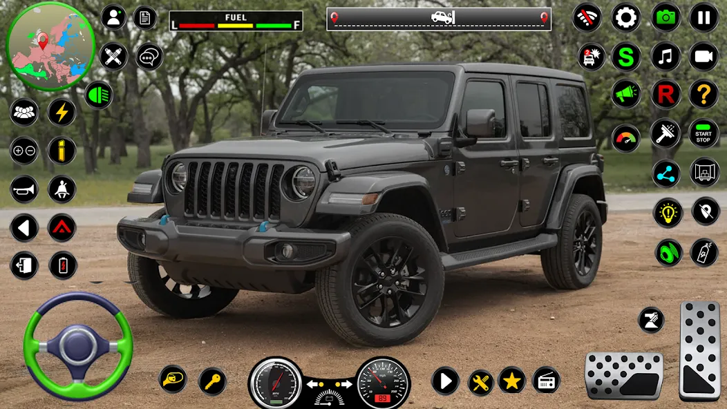 Скачать Jeep Driving Simulator offRoad мод — Безлимитные деньги и все машины открыты — скриншот 4 Скачать Jeep Driving Simulator offRoad мод — Безлимитные деньги и все машины открыты — скриншот 4