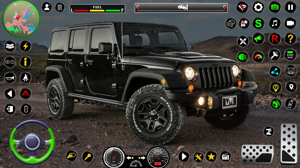 Скачать Jeep Driving Simulator offRoad мод — Безлимитные деньги и все машины открыты — скриншот 5 Скачать Jeep Driving Simulator offRoad мод — Безлимитные деньги и все машины открыты — скриншот 5