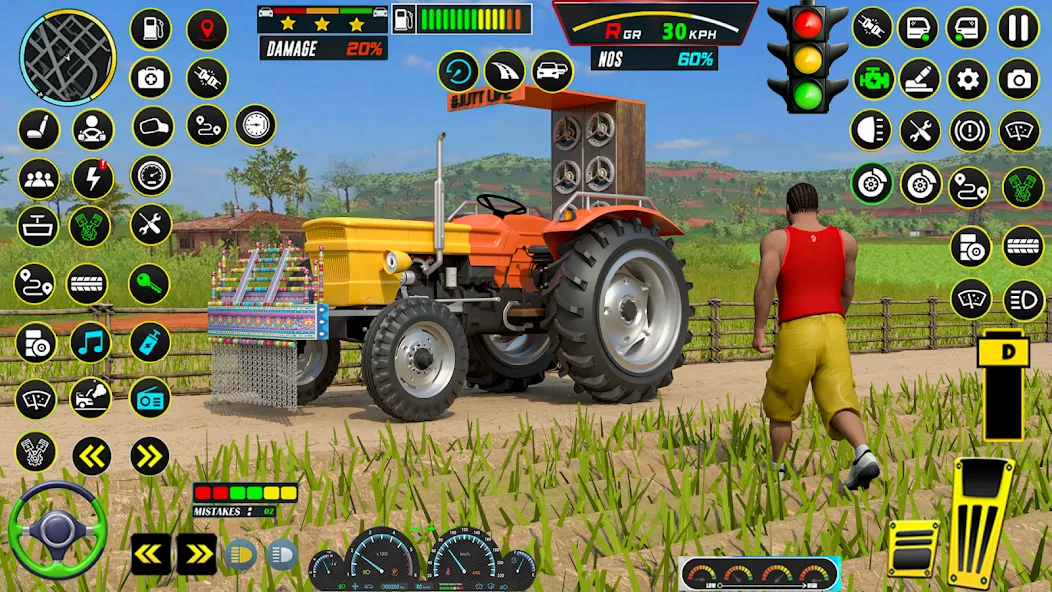 Farming Tractor Game Simulator MOD APK: Новая техника и богатый урожай — скриншот 2