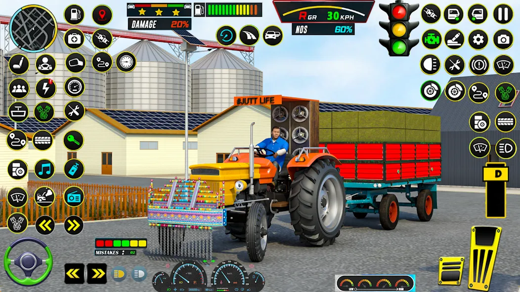 Farming Tractor Game Simulator MOD APK: Новая техника и богатый урожай — скриншот 3