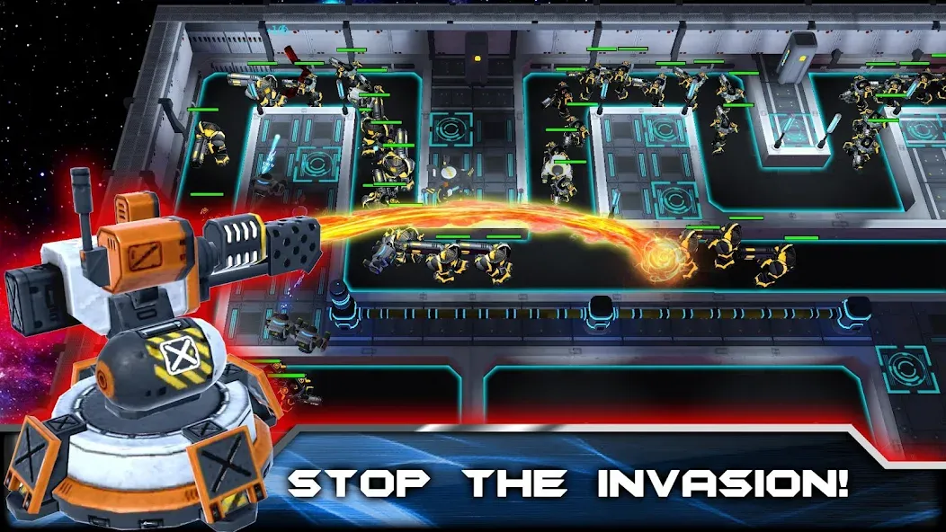 Modular Tower Defense взломанный APK — Неограниченные ресурсы и улучшения — скриншот 1 Modular Tower Defense взломанный APK — Неограниченные ресурсы и улучшения — скриншот 1