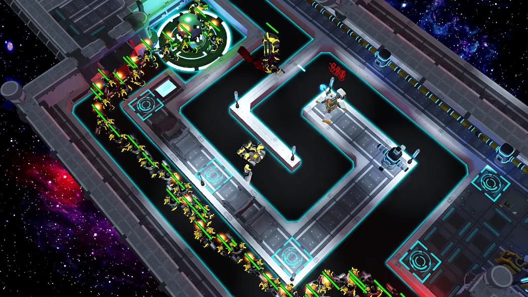 Modular Tower Defense взломанный APK — Неограниченные ресурсы и улучшения — скриншот 3 Modular Tower Defense взломанный APK — Неограниченные ресурсы и улучшения — скриншот 3