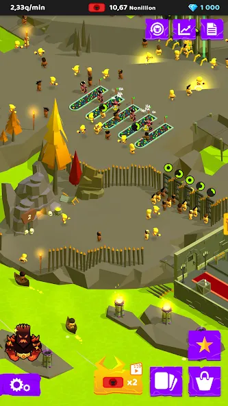 Hell: Idle Evil Tycoon Sim бесплатно на Андроид — мод: Безлимитные деньги и все улучшения — скриншот 3 Hell: Idle Evil Tycoon Sim бесплатно на Андроид — мод: Безлимитные деньги и все улучшения — скриншот 3