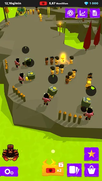 Hell: Idle Evil Tycoon Sim бесплатно на Андроид — мод: Безлимитные деньги и все улучшения — скриншот 4 Hell: Idle Evil Tycoon Sim бесплатно на Андроид — мод: Безлимитные деньги и все улучшения — скриншот 4