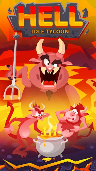 Hell: Idle Evil Tycoon Sim бесплатно на Андроид — мод: Безлимитные деньги и все улучшения — скриншот 5 Hell: Idle Evil Tycoon Sim бесплатно на Андроид — мод: Безлимитные деньги и все улучшения — скриншот 5