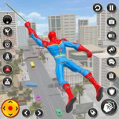 Скачать взлом Spider Rope Hero Spider Games — Безлимитные деньги и алмазы