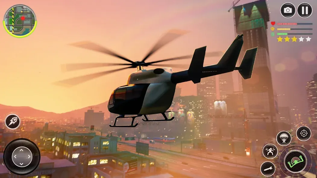 Grand City Thug Crime Games — Безлимитные деньги и оружие, скачать мод APK — скриншот 2 Grand City Thug Crime Games — Безлимитные деньги и оружие, скачать мод APK — скриншот 2