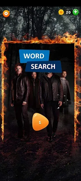 Supernatural Word Search — последняя версия с модом (Безлимитные подсказки и открыты все уровни) — скриншот 1