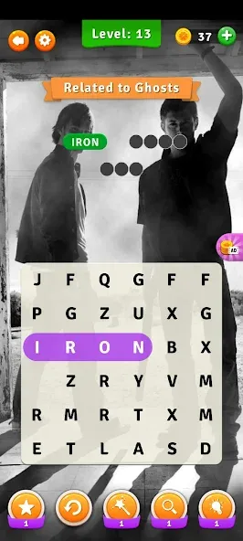 Supernatural Word Search — последняя версия с модом (Безлимитные подсказки и открыты все уровни) — скриншот 5