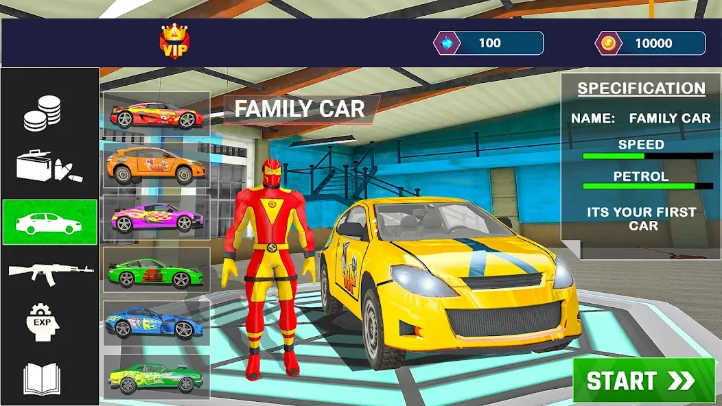 Скачать Rope Hero Spider Fighting Game Mod APK — Безлимитные деньги и мощное оружие — скриншот 5 Скачать Rope Hero Spider Fighting Game Mod APK — Безлимитные деньги и мощное оружие — скриншот 5