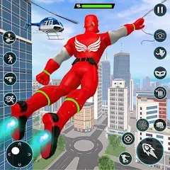 Скачать Rope Hero Spider Fighting Game Mod APK — Безлимитные деньги и мощное оружие