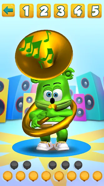 Talking Gummy Bear Kids Games — взломанная версия, Разблокированы все игры и функции — скриншот 4 Talking Gummy Bear Kids Games — взломанная версия, Разблокированы все игры и функции — скриншот 4