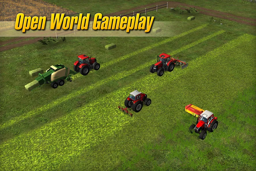 Farming Simulator 14 (Мод: Безлимитные деньги и техника) — скачать на Андроид — скриншот 3 Farming Simulator 14 (Мод: Безлимитные деньги и техника) — скачать на Андроид — скриншот 3