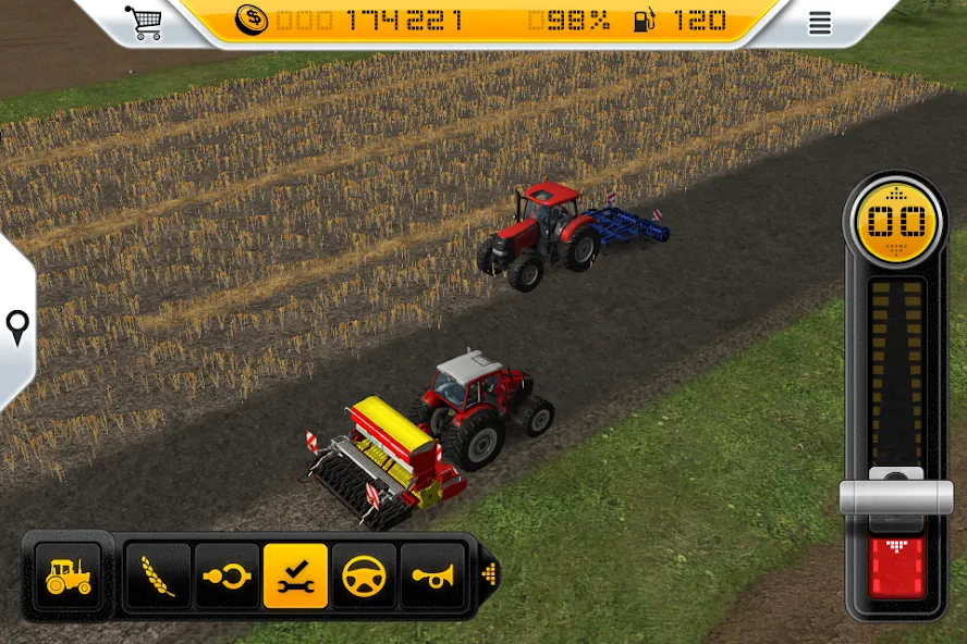 Farming Simulator 14 (Мод: Безлимитные деньги и техника) — скачать на Андроид — скриншот 5 Farming Simulator 14 (Мод: Безлимитные деньги и техника) — скачать на Андроид — скриншот 5