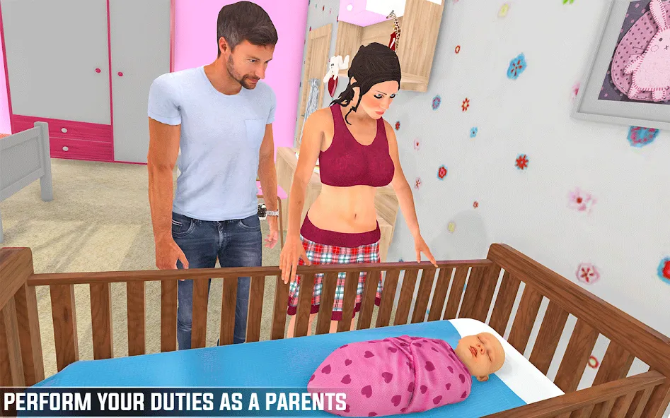 Pregnant Games Mommy Simulator — Безлимитные деньги и все уровни открыты, скачать мод APK — скриншот 1 Pregnant Games Mommy Simulator — Безлимитные деньги и все уровни открыты, скачать мод APK — скриншот 1