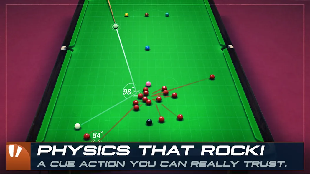 Мод Snooker Stars - 3D Online Spor — Безлимитные деньги и все кии, скачать APK — скриншот 4 Мод Snooker Stars - 3D Online Spor — Безлимитные деньги и все кии, скачать APK — скриншот 4