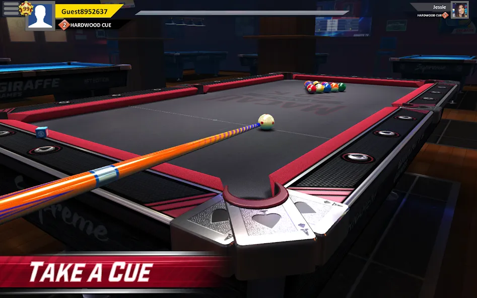 Pool Stars - 3D Online Multipl — скачать мод: Безлимитные монеты и разблокированные столы — скриншот 5