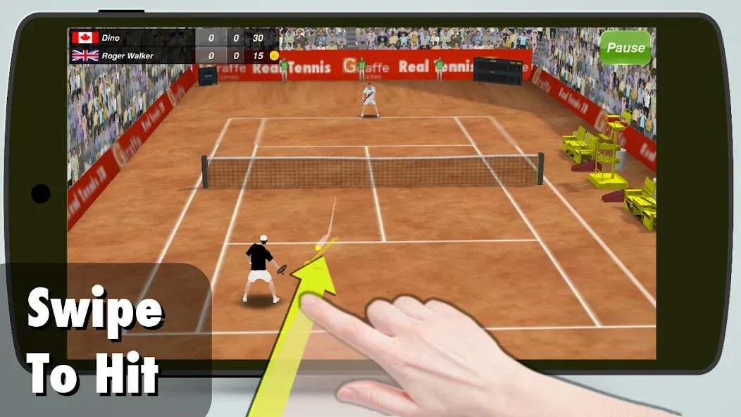 Tennis Champion 3D - Online Sp — последняя версия с модом (Без рекламы и много монет) — скриншот 1