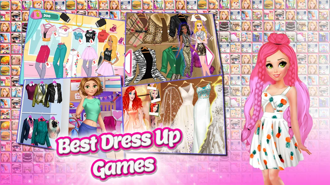 Frippa Games for Girls мод на Андроид: Много игр и все открыто — скриншот 2 Frippa Games for Girls мод на Андроид: Много игр и все открыто — скриншот 2