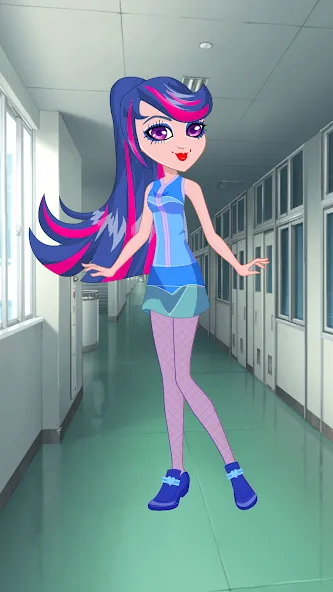 Скачать Pony College Student Dress Up последней версии — Разблокированы все наряды и аксессуары — скриншот 1 Скачать Pony College Student Dress Up последней версии — Разблокированы все наряды и аксессуары — скриншот 1