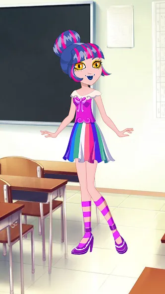 Скачать Pony College Student Dress Up последней версии — Разблокированы все наряды и аксессуары — скриншот 3 Скачать Pony College Student Dress Up последней версии — Разблокированы все наряды и аксессуары — скриншот 3