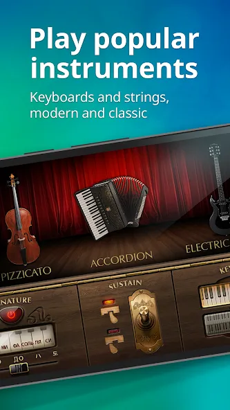 Piano - Music Keyboard & Tiles бесплатно на Андроид — мод: Безлимитные ноты и открыты все песни — скриншот 4 Piano - Music Keyboard & Tiles бесплатно на Андроид — мод: Безлимитные ноты и открыты все песни — скриншот 4