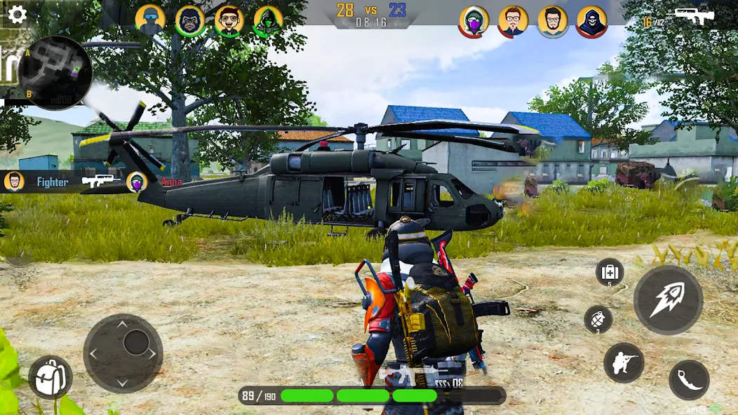 Fps Shooting Gun War: Gun Game бесплатно на Андроид — мод: Безлимитные патроны и оружие — скриншот 3