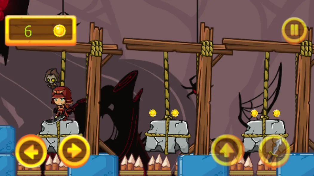 samurai adventure (Мод: Неограниченные деньги и усиленное оружие) — скачать на Андроид — скриншот 3 samurai adventure (Мод: Неограниченные деньги и усиленное оружие) — скачать на Андроид — скриншот 3