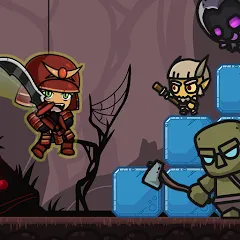 samurai adventure (Мод: Неограниченные деньги и усиленное оружие) — скачать на Андроид